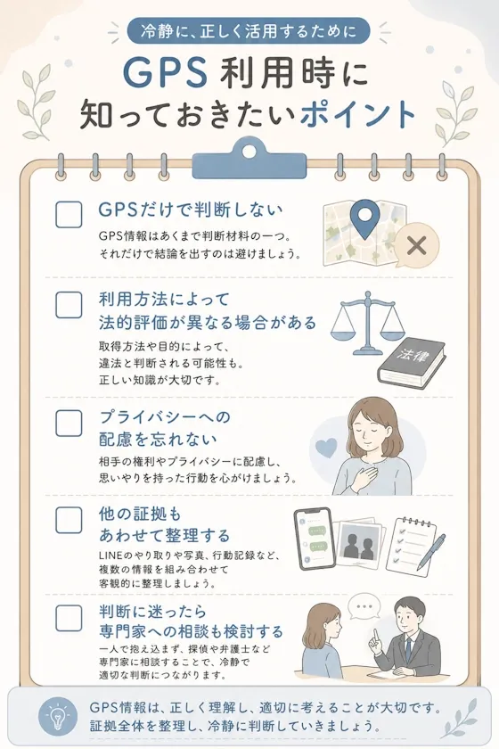GPS利用時に知っておきたいポイント