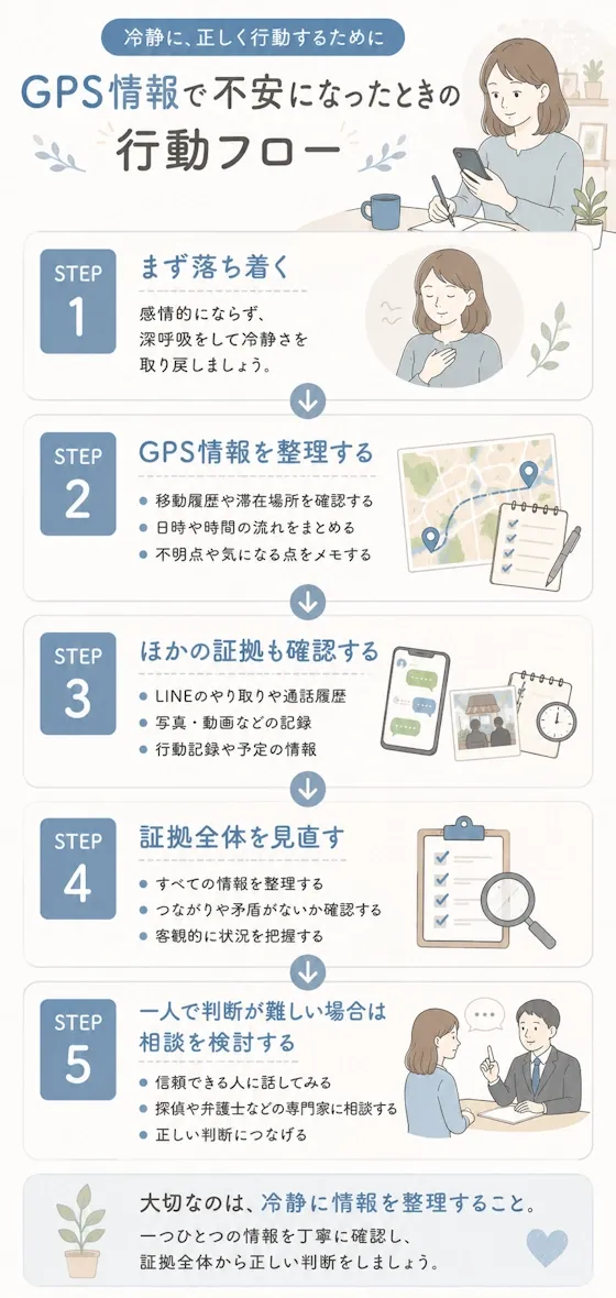 迷ったときの行動フロー