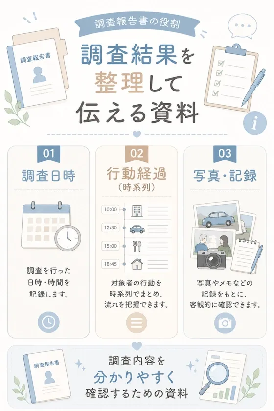 調査報告書の役割
