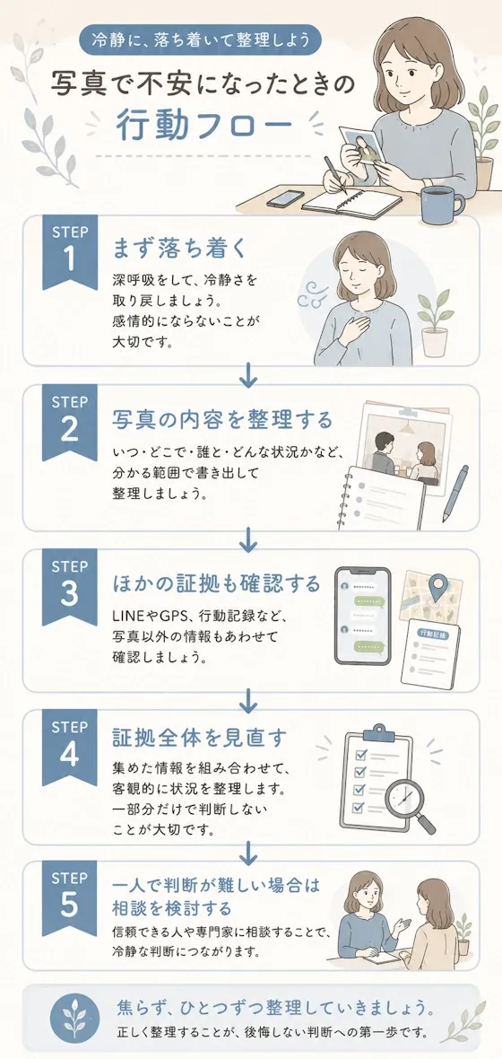 迷ったときの行動フロー