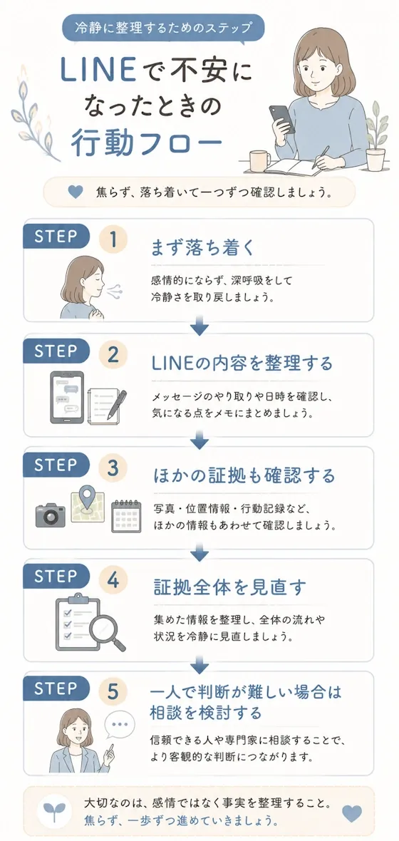 迷ったときの行動フロー