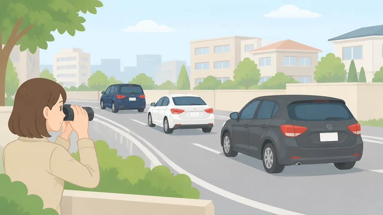 対象者が主に車で移動する場合の浮気調査の特徴と依頼時の注意点
