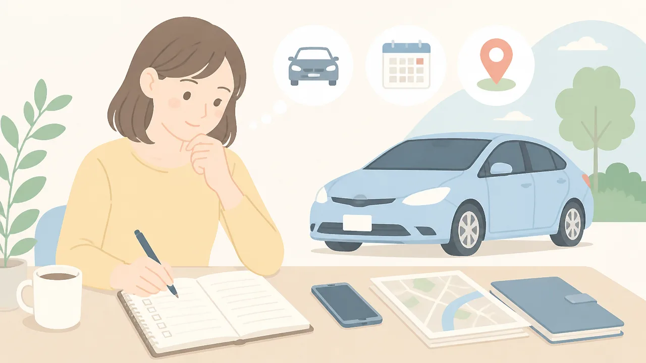 対象者が主に車で移動する場合の浮気調査の特徴と依頼時の注意点