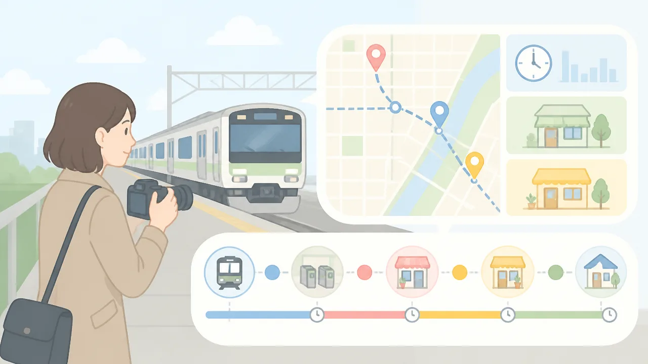 対象者が主に電車で移動する場合の浮気調査の特徴と注意点を解説
