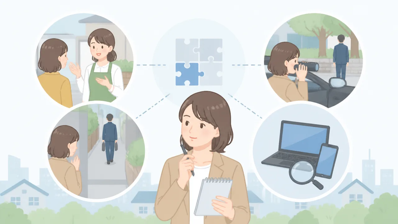 探偵の調査における「聞き込み」とは？方法や流れ、注意点を解説